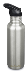 Klean Kanteen  
RVS waterfles
sportdop met rietje
800 ml